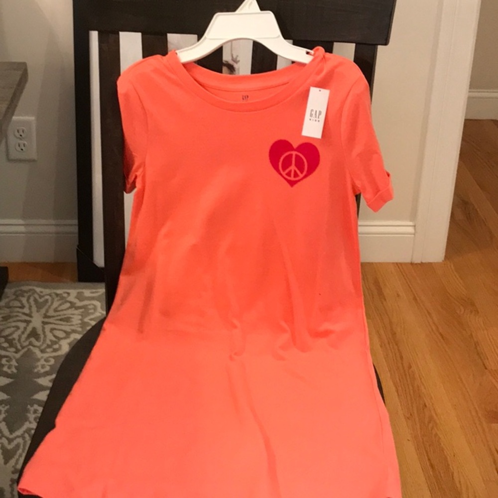 Girls dress Gap size Xl 12. Peach short sleeve